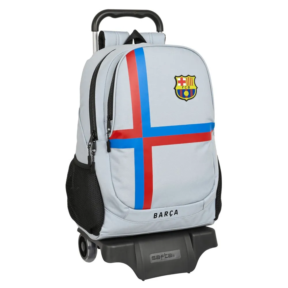 Safta 612226313 Fc Barcelona 22/23 Third 20l Ryggsekk Med Hjul, Multicolor