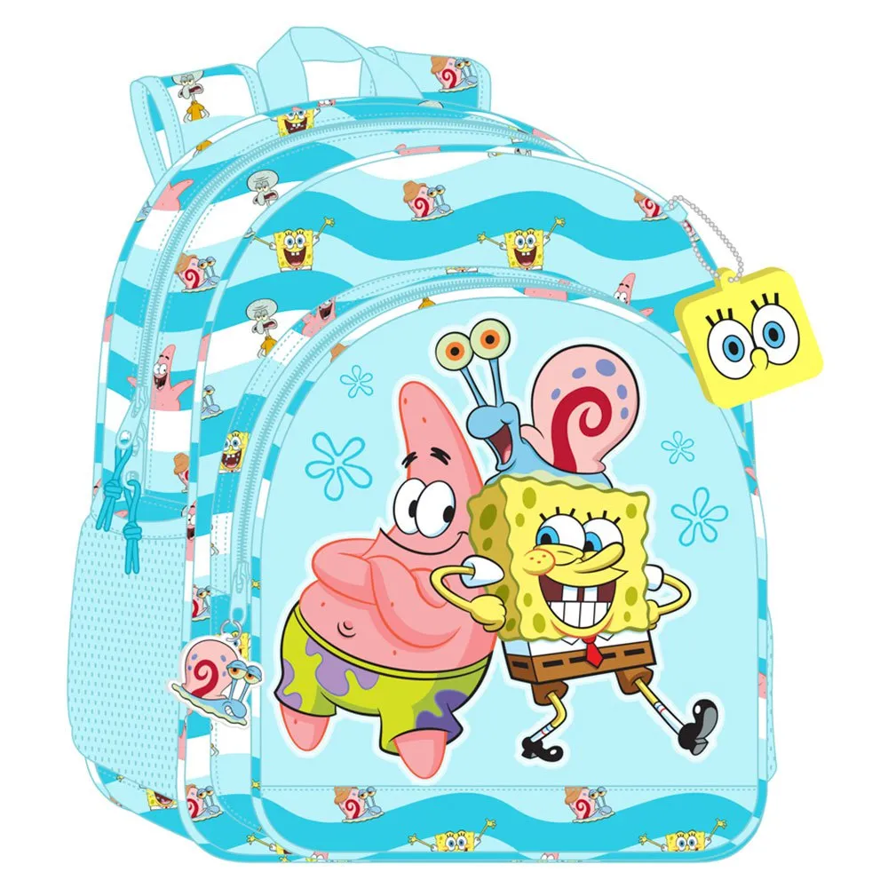 Safta 612291180 Bob Esponja Stay Positive 19l 32x44x14 Cm Ryggsekk Safta 612291180 Bob Esponja Stay Positive 19l 32x44x14 Cm Ryggsekk