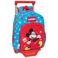 Safta 612333020 Mickey Mouse Fantastic 10l 28x10x34 Cm Ryggsekk Med Hjul