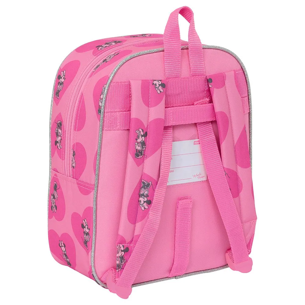 Safta 612334232 Mini Minnie Mouse Loving 6l 22x39x10 Cm Ryggsekk, Multicolor Safta 612334232 Mini Minnie Mouse Loving 6l 22x39x10 Cm Ryggsekk, Multicolor