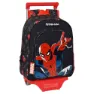 Safta 612343020 Spiderman Hero 10l 27x10x33 Cm Ryggsekk Med Hjul, Multicolor