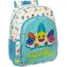 Safta 612360185 Baby Shark Surfing 10l 30x46x14 Cm Ryggsekk, Multicolor