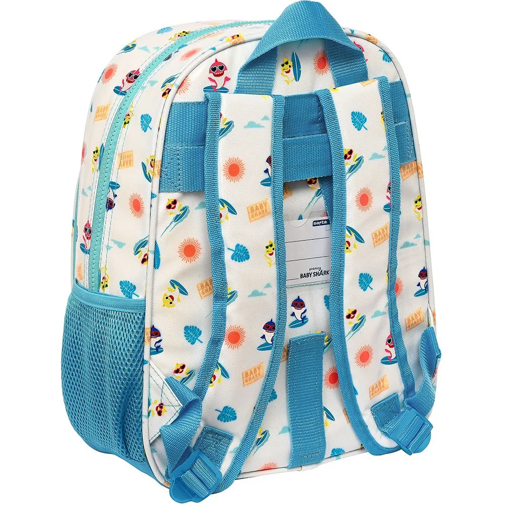 Safta 612360185 Baby Shark Surfing 10l 30x46x14 Cm Ryggsekk, Multicolor Safta 612360185 Baby Shark Surfing 10l 30x46x14 Cm Ryggsekk, Multicolor