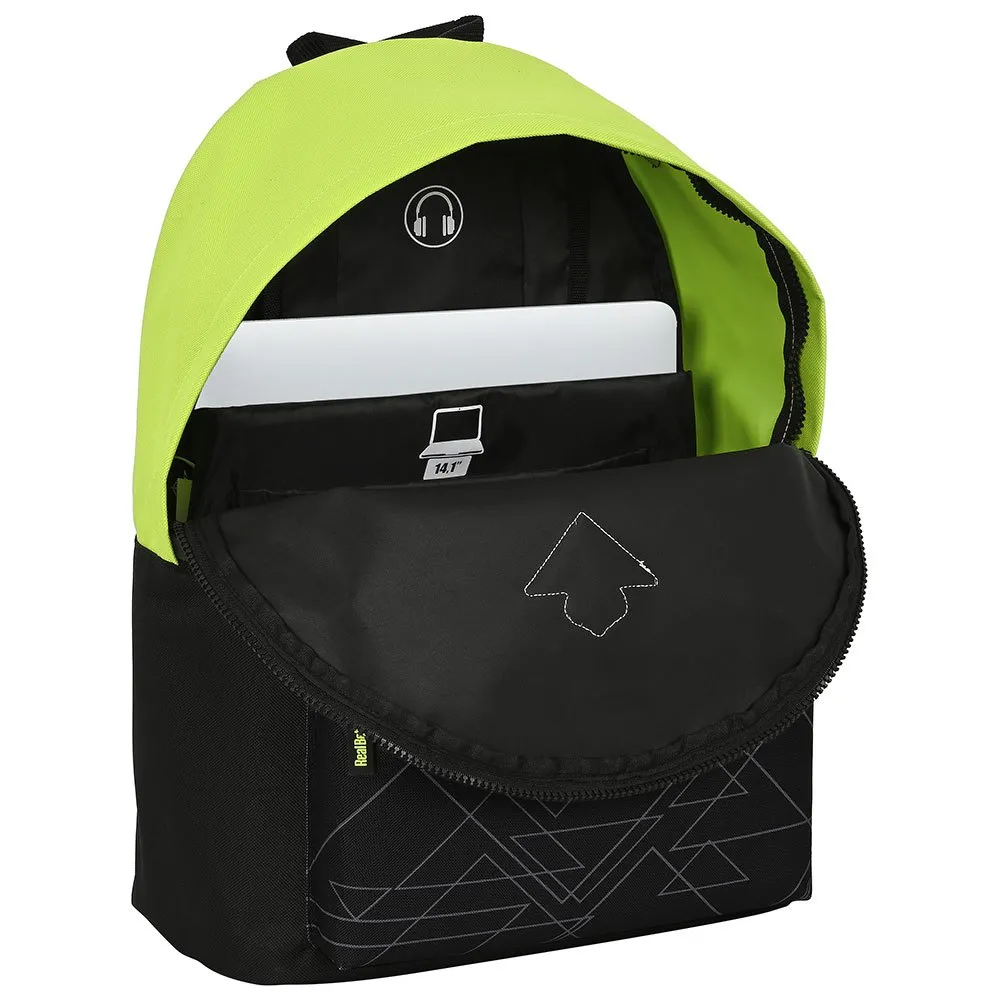 Safta 612366819 Real Betis Balompie 14.1´´ 20l 32x42x15 Cm Ryggsekk, Multicolor Safta 612366819 Real Betis Balompie 14.1´´ 20l 32x42x15 Cm Ryggsekk, Multicolor