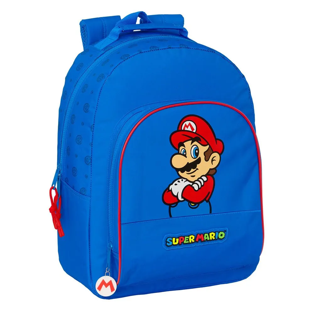 Safta 612371305 Super Mario Play 10l 27x33x10 Cm Ryggsekk, Multicolor Safta 612371305 Super Mario Play 10l 27x33x10 Cm Ryggsekk, Multicolor
