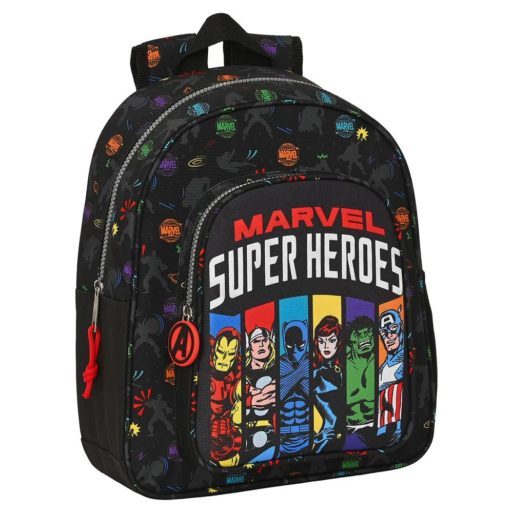 Safta 612379524 Marvel Super Heroes 9l 27x10x33 Cm Ryggsekk, Multicolor