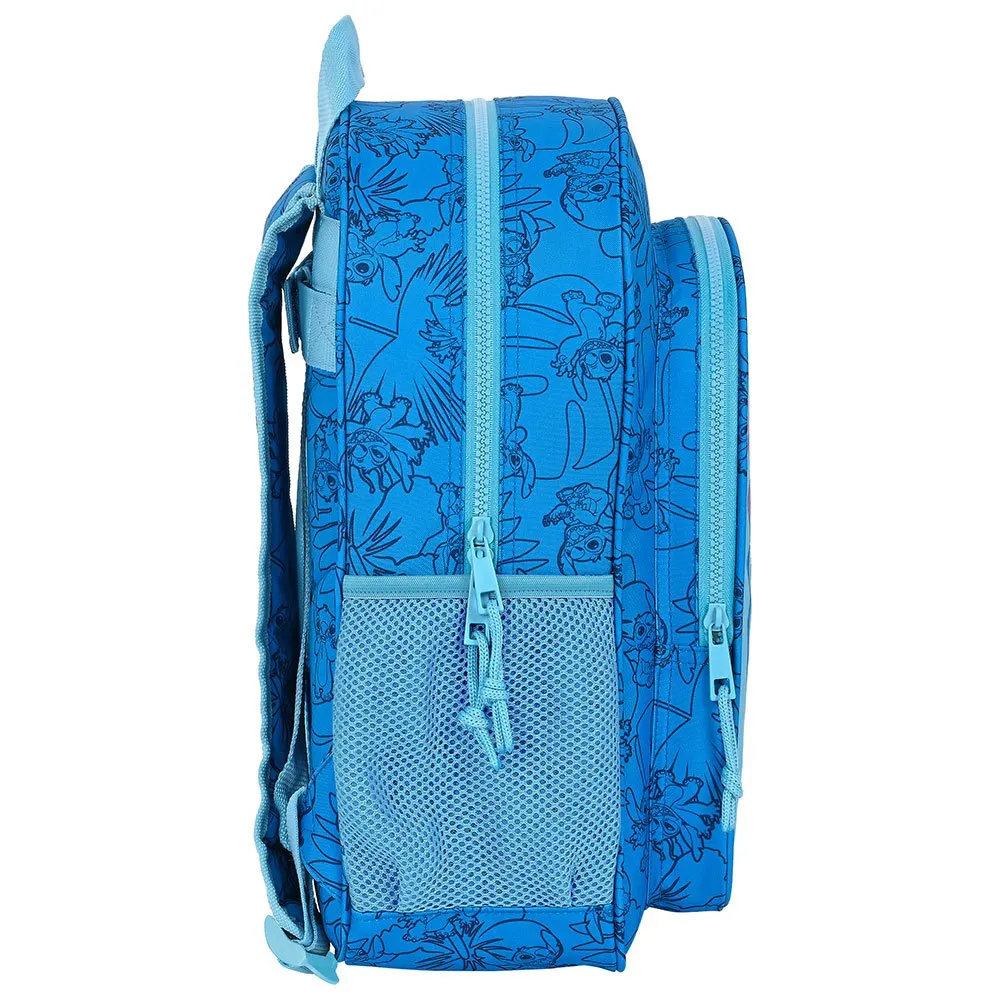 Safta 612388640 Stitch Junior 15l 22x39x10 Cm Ryggsekk, Multicolor Safta 612388640 Stitch Junior 15l 22x39x10 Cm Ryggsekk, Multicolor