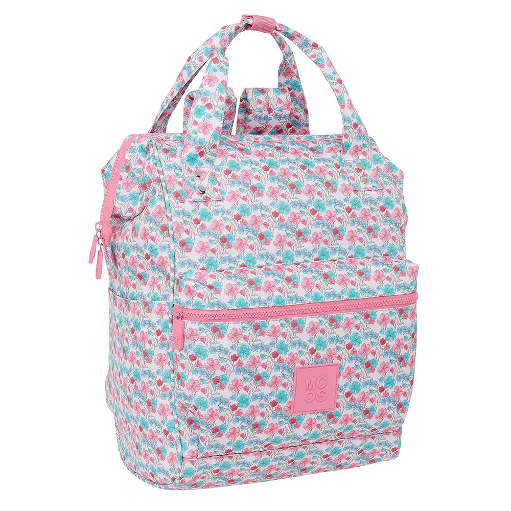Safta 612418838 Moos Flores 13 20.52l 32x43x14 Cm Ryggsekk, Multicolor Safta 612418838 Moos Flores 13 20.52l 32x43x14 Cm Ryggsekk, Multicolor