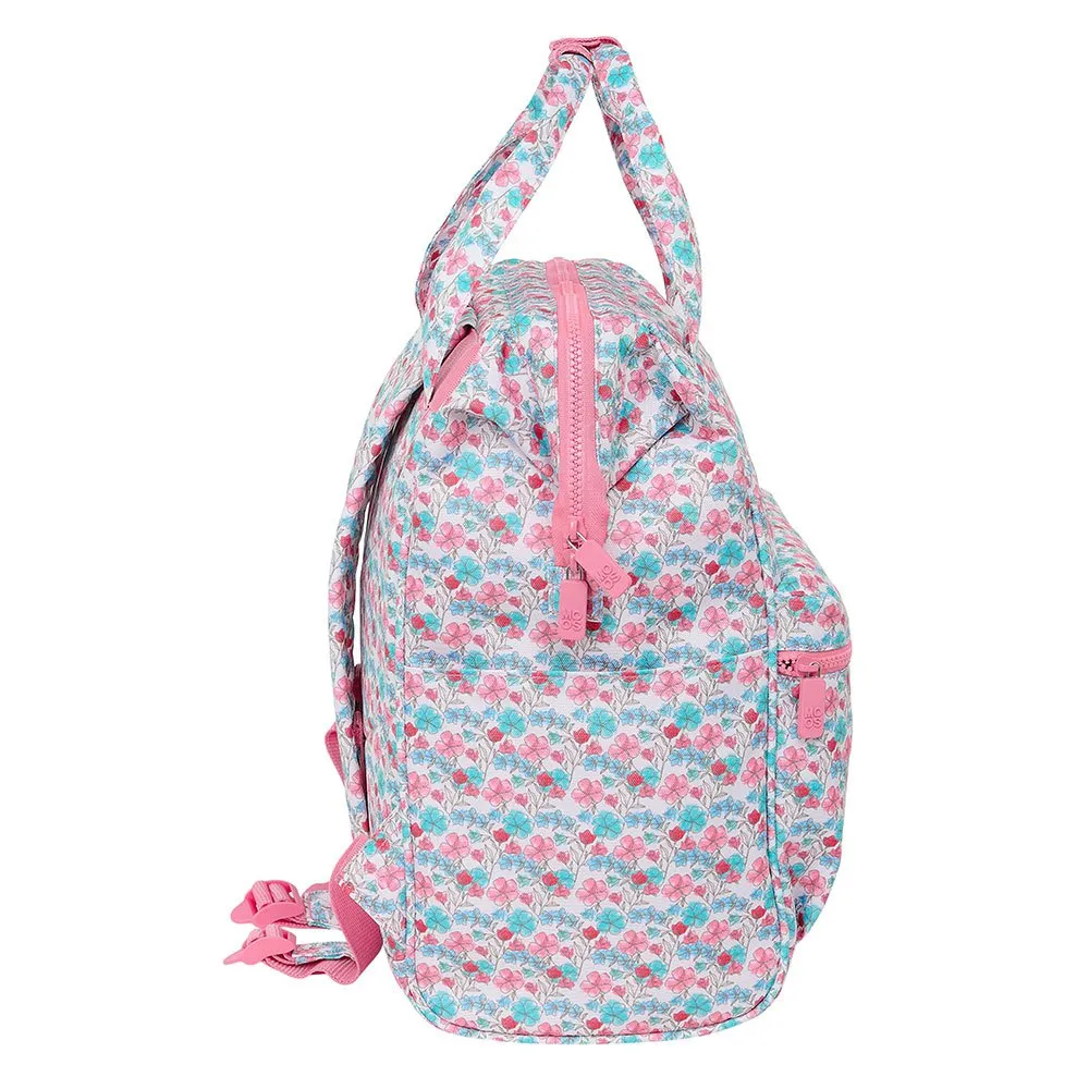 Safta 612418838 Moos Flores 13 20.52l 32x43x14 Cm Ryggsekk, Multicolor Safta 612418838 Moos Flores 13 20.52l 32x43x14 Cm Ryggsekk, Multicolor