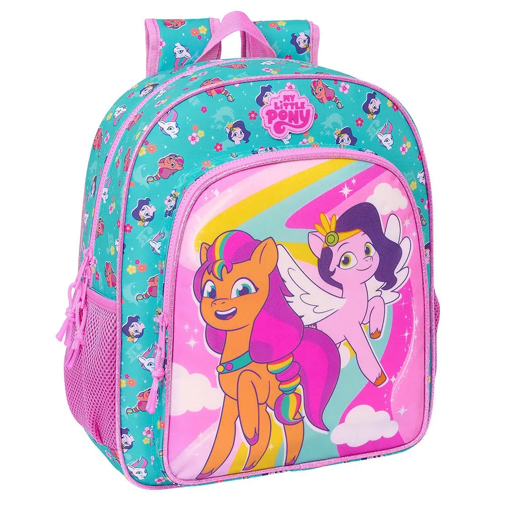 Safta 612435640 My Little Pony Magic Junior 15l 31x41x17.5 Cm Ryggsekk, Multicolor