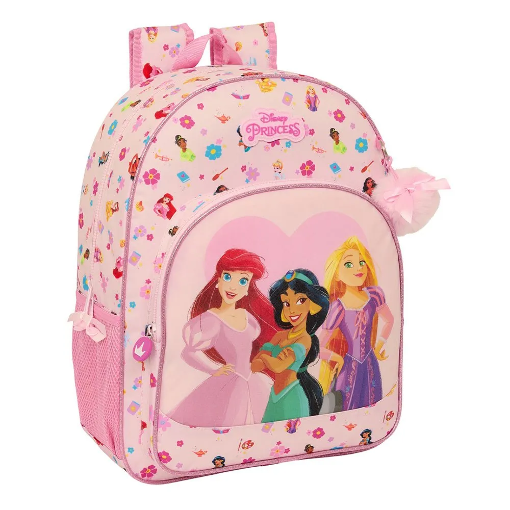 Safta 612480180 Princesas Disney Summer Adventures 19l 27x33x10 Cm Ryggsekk, Multicolor