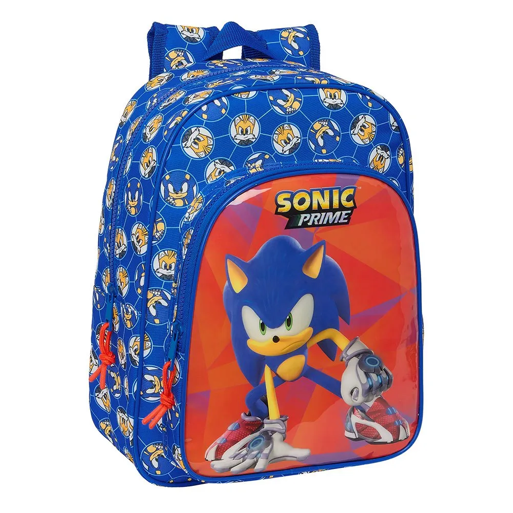Safta 612495185 Sonic Prime 10l 27x33x10 Cm Ryggsekk Safta 612495185 Sonic Prime 10l 27x33x10 Cm Ryggsekk