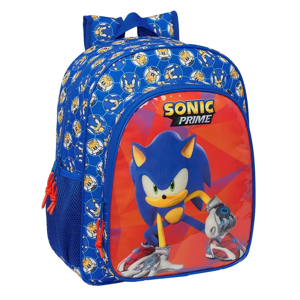 Safta 612495640 Sonic Prime Junior 15l 27x33x10 Cm Ryggsekk, Multicolor Safta 612495640 Sonic Prime Junior 15l 27x33x10 Cm Ryggsekk, Multicolor