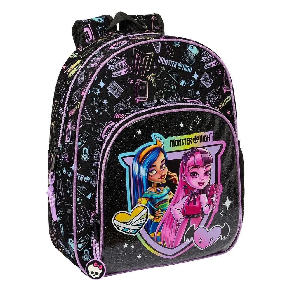 Safta 612498609 Childish Monster High 9.50l 28x10x34 Cm Ryggsekk, Multicolor