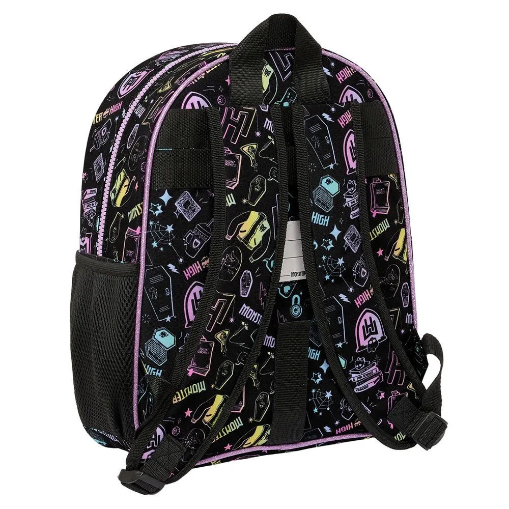 Safta 612498609 Childish Monster High 9.50l 28x10x34 Cm Ryggsekk, Multicolor