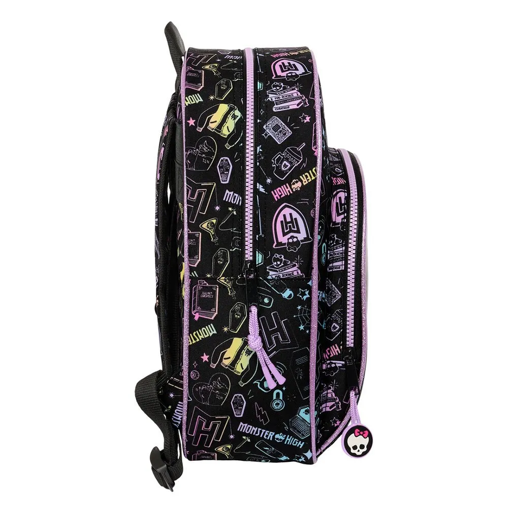 Safta 612498609 Childish Monster High 9.50l 28x10x34 Cm Ryggsekk, Multicolor