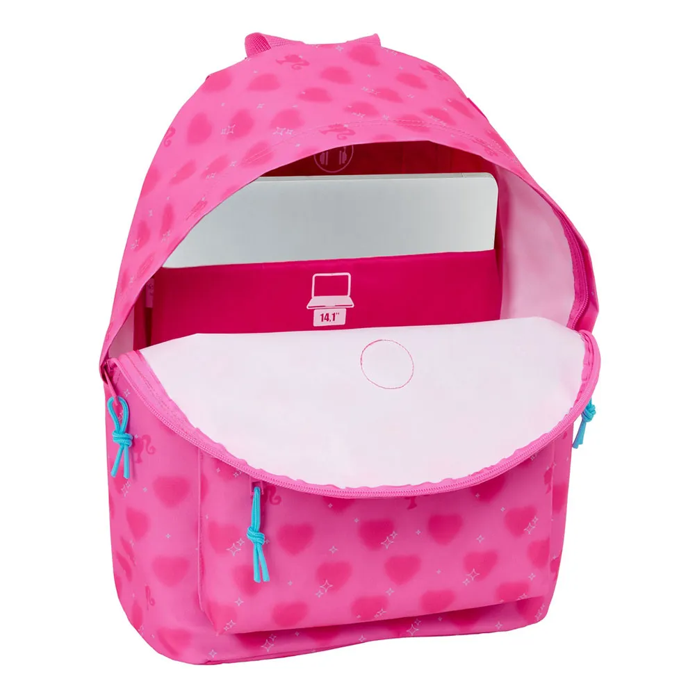 Safta 612505819 Barbie Hearts 14.1´´ 20l 32x43x14 Cm Ryggsekk, Multicolor Safta 612505819 Barbie Hearts 14.1´´ 20l 32x43x14 Cm Ryggsekk, Multicolor