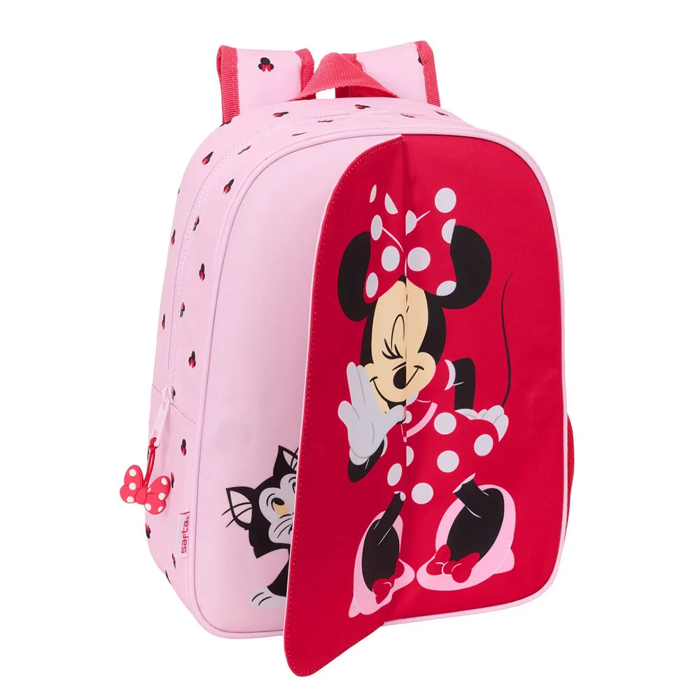 Safta 612512609 Small Minnie Mouse Naive 9.50l 27x33x10 Cm Ryggsekk Safta 612512609 Small Minnie Mouse Naive 9.50l 27x33x10 Cm Ryggsekk