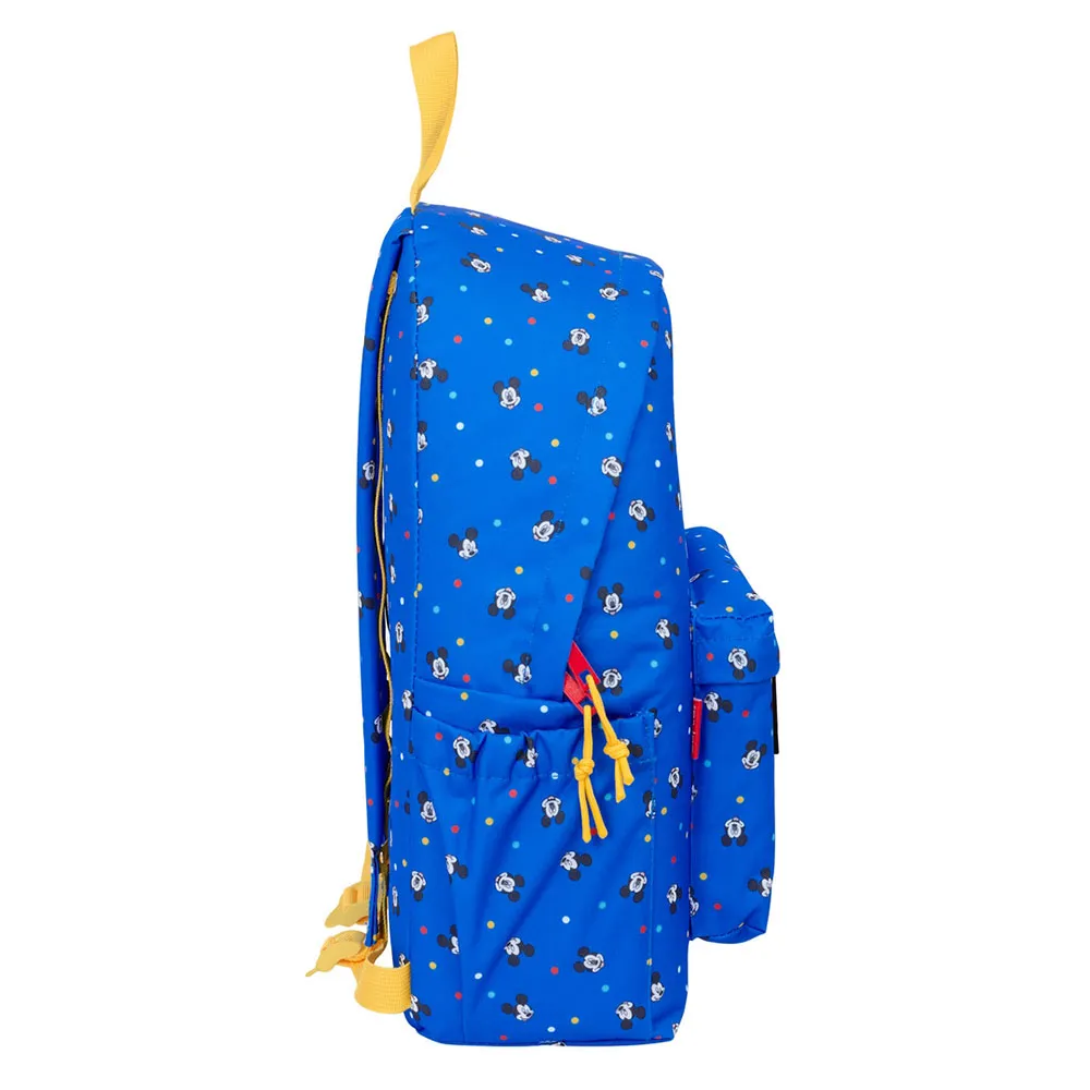Safta 612514775 14.1´´ Mickey Mouse Good Day 17.30l 22x39x10 Cm Ryggsekk, Multicolor