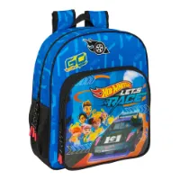 Safta 612538640 Hot Wheels Let´s Race 15l 32x12x38 Cm Ryggsekk Safta 612538640 Hot Wheels Let´s Race 15l 32x12x38 Cm Ryggsekk