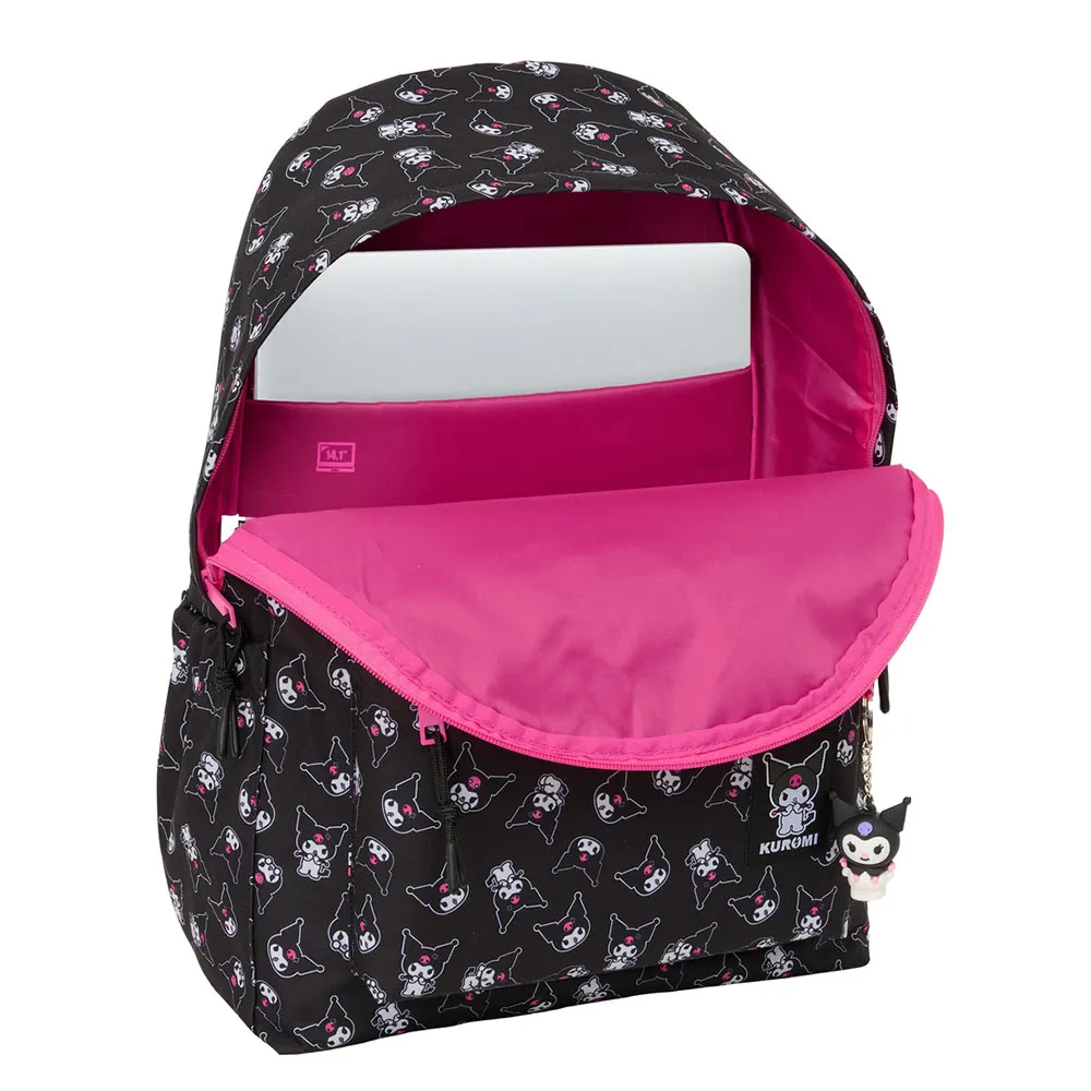 Safta 612541775 Kuromi 14.1´´ 17.30l 32x43x14 Cm Ryggsekk, Multicolor Safta 612541775 Kuromi 14.1´´ 17.30l 32x43x14 Cm Ryggsekk, Multicolor
