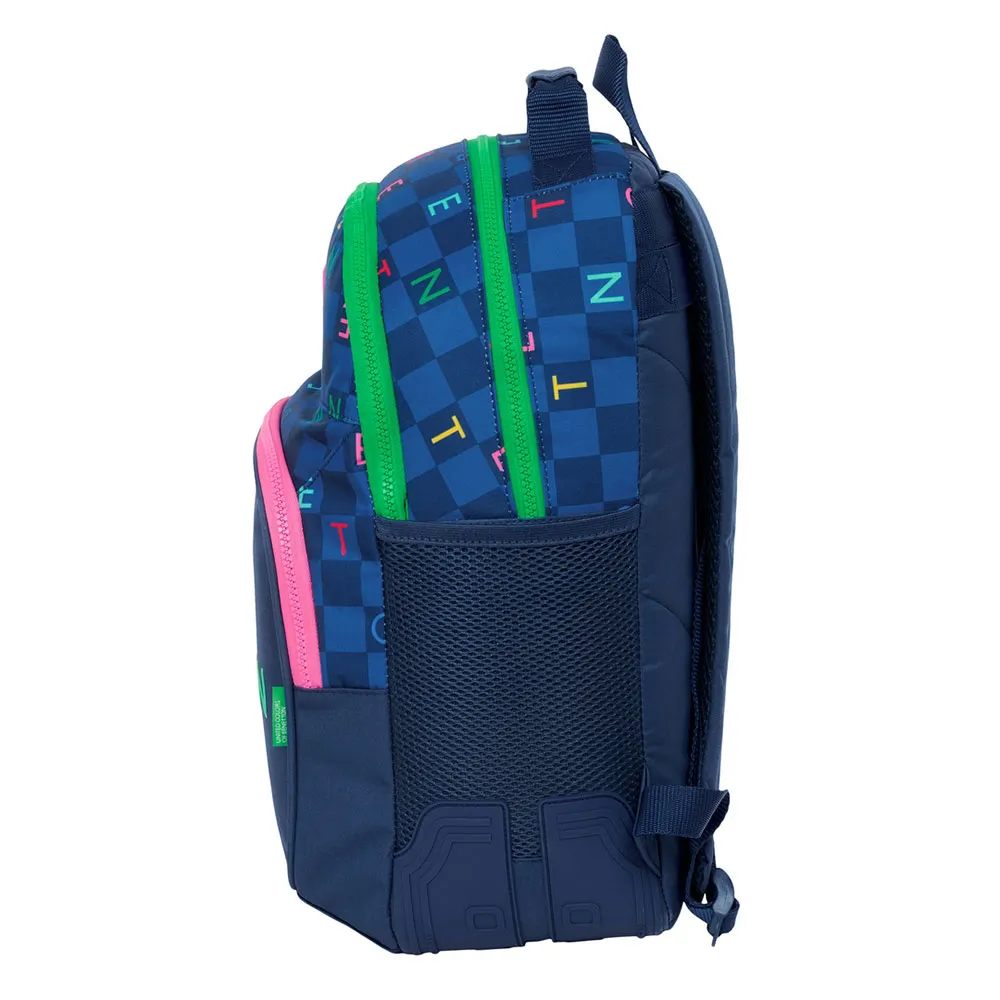 Safta 612550773 Benetton Damero 20l 27x33x10 Cm Ryggsekk, Multicolor Safta 612550773 Benetton Damero 20l 27x33x10 Cm Ryggsekk, Multicolor
