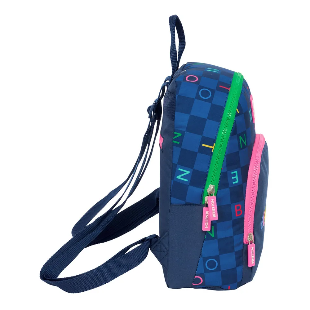 Safta 612550846 Mini Benetton Damero 9.75l 27x33x10 Cm Ryggsekk, Multicolor Safta 612550846 Mini Benetton Damero 9.75l 27x33x10 Cm Ryggsekk, Multicolor