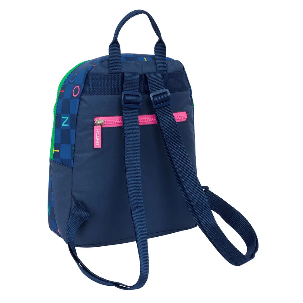 Safta 612550846 Mini Benetton Damero 9.75l 27x33x10 Cm Ryggsekk, Multicolor Safta 612550846 Mini Benetton Damero 9.75l 27x33x10 Cm Ryggsekk, Multicolor
