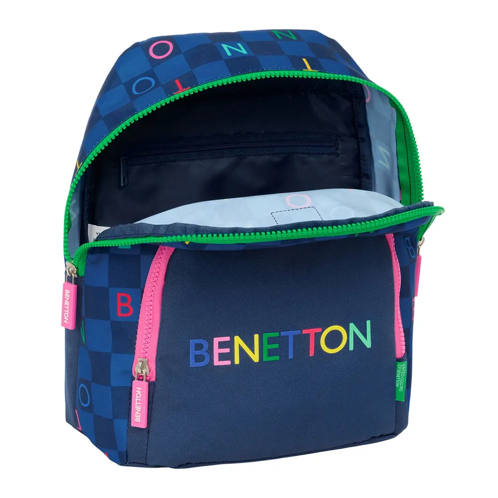 Safta 612550846 Mini Benetton Damero 9.75l 27x33x10 Cm Ryggsekk, Multicolor Safta 612550846 Mini Benetton Damero 9.75l 27x33x10 Cm Ryggsekk, Multicolor