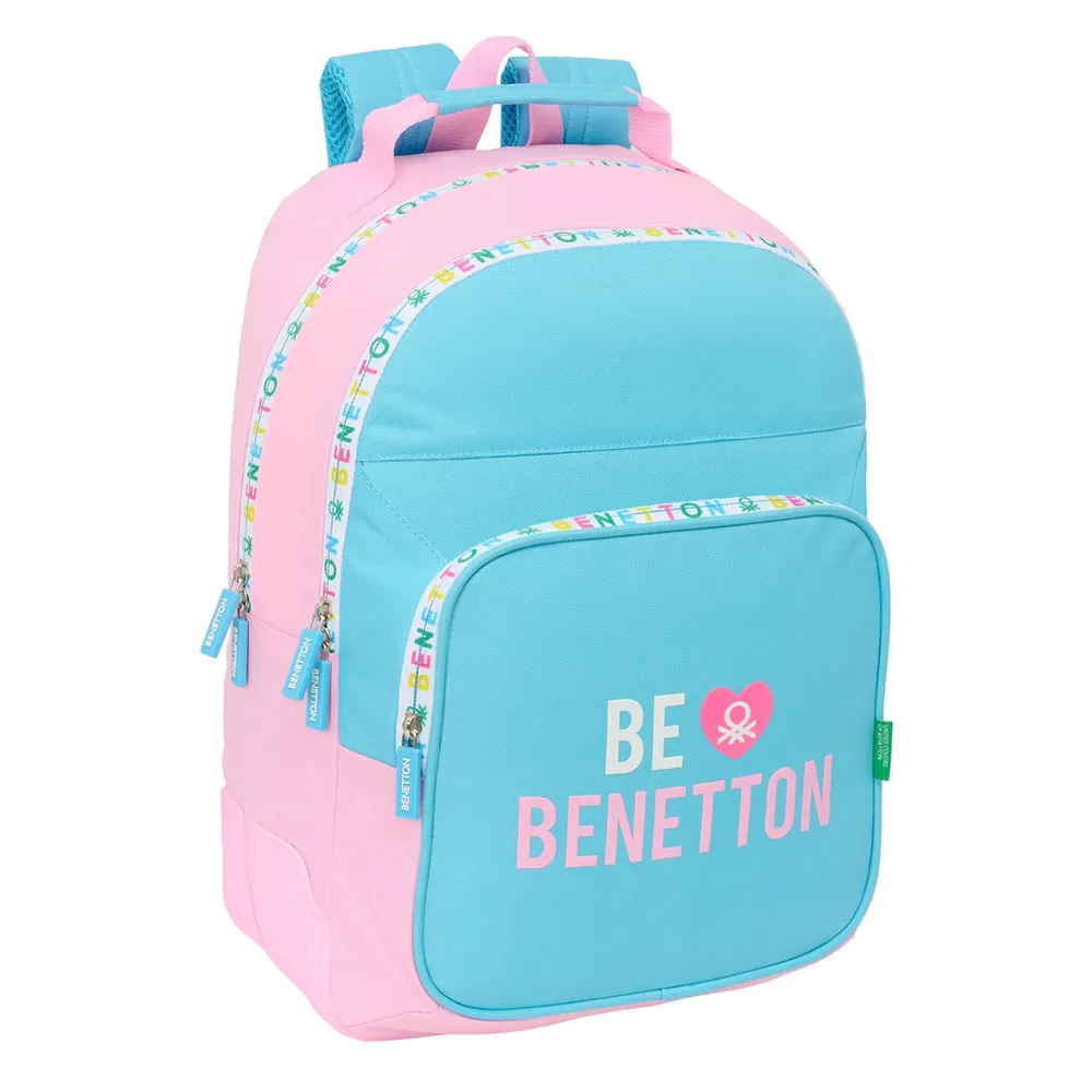 Safta 612552773 Benetton Unique 20l 27x33x10 Cm Ryggsekk, Multicolor Safta 612552773 Benetton Unique 20l 27x33x10 Cm Ryggsekk, Multicolor