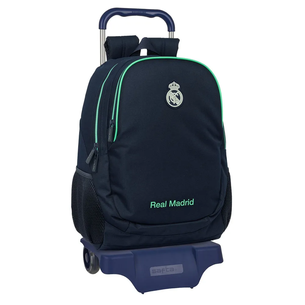 Safta 612557313 Real Madrid 2nd Kit 25/26 22.50l Ryggsekk Med Hjul, Multicolor