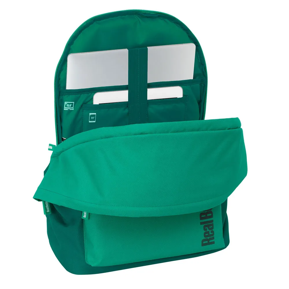 Safta 612566820 Real Betis Balompie 15.6´´+usb 24.55l 32x43x14 Cm Ryggsekk, Multicolor Safta 612566820 Real Betis Balompie 15.6´´+usb 24.55l 32x43x14 Cm Ryggsekk, Multicolor