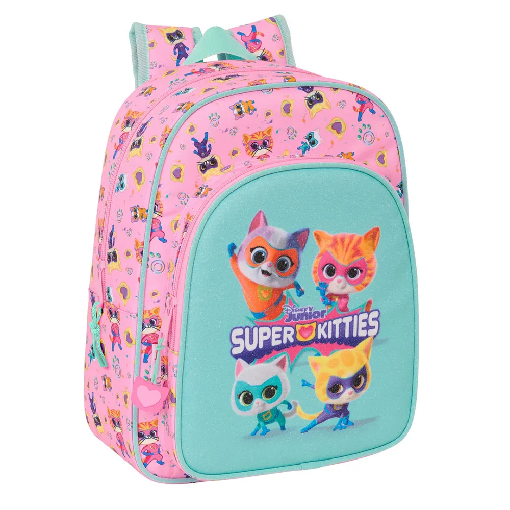 Safta 612567185 Small Superkitties 10l 27x33x10 Cm Ryggsekk, Multicolor Safta 612567185 Small Superkitties 10l 27x33x10 Cm Ryggsekk, Multicolor