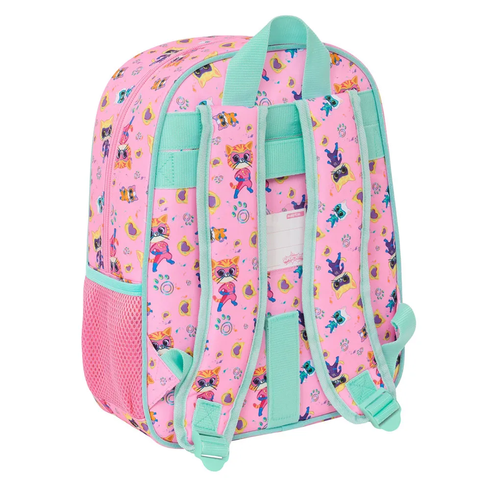 Safta 612567185 Small Superkitties 10l 27x33x10 Cm Ryggsekk, Multicolor Safta 612567185 Small Superkitties 10l 27x33x10 Cm Ryggsekk, Multicolor