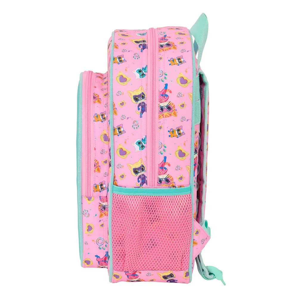 Safta 612567185 Small Superkitties 10l 27x33x10 Cm Ryggsekk, Multicolor Safta 612567185 Small Superkitties 10l 27x33x10 Cm Ryggsekk, Multicolor
