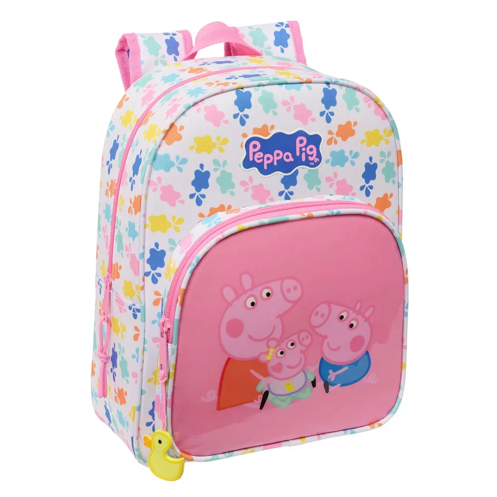 Safta 612572185 Peppa Pig Baby Pig Small 10l Ryggsekk, Multicolor