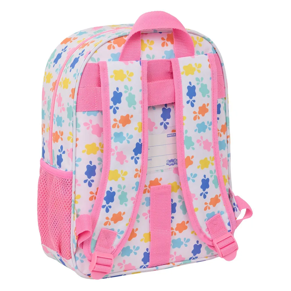 Safta 612572185 Peppa Pig Baby Pig Small 10l Ryggsekk, Multicolor
