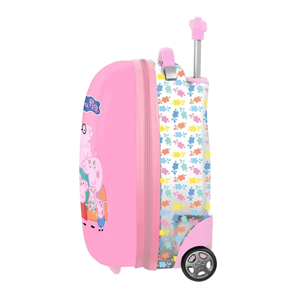 Safta 612572848 Peppa Pig Baby Pig Kid 16´´ 27.70l Ryggsekk Med Hjul, Multicolor