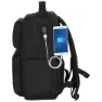 Safta 622364377 Real Madrid Premium 2 Pockets 15.6´´+usb 13.75l 32x42x15 Cm Ryggsekk, Multicolor