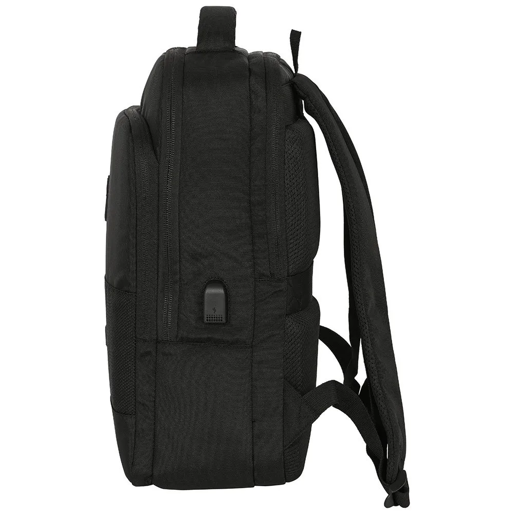 Safta 622364894 Real Madrid Premium Backapck 15.6´´+tablet+usb 19.15l 32x42x15 Cm Ryggsekk, Multicolor
