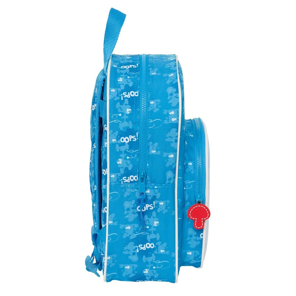 Safta 622405185 Childish Los Pitufos 10l 26x11x34 Cm Ryggsekk, Multicolor