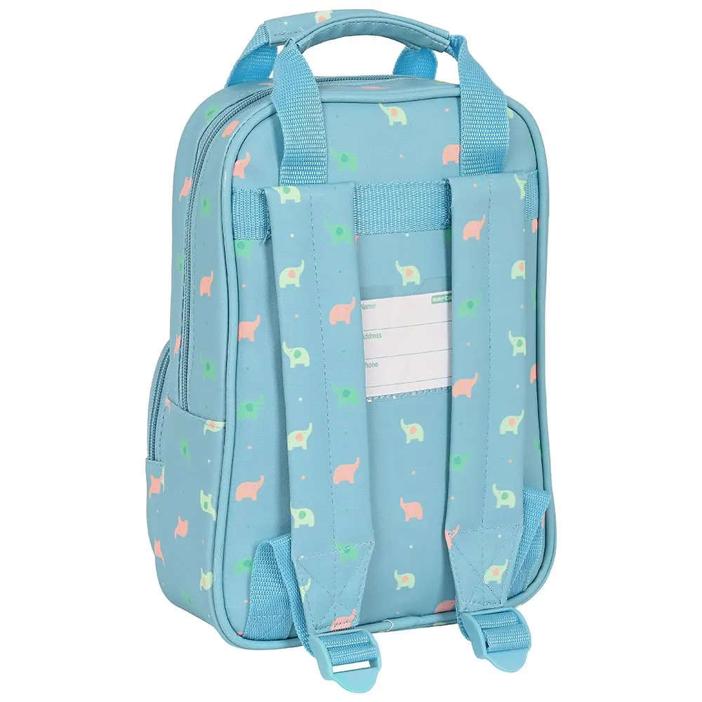 Safta 642390765 Pre -school Elefantes 4.50l 20x10x28 Cm Ryggsekk, Multicolor