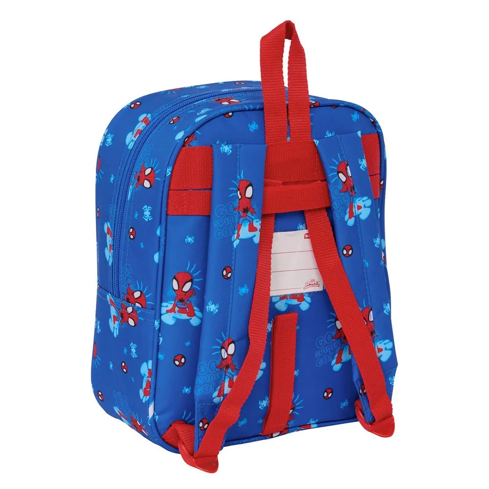 Safta 642432232 Mini Spidey 10l 22x39x10 Cm Ryggsekk, Multicolor