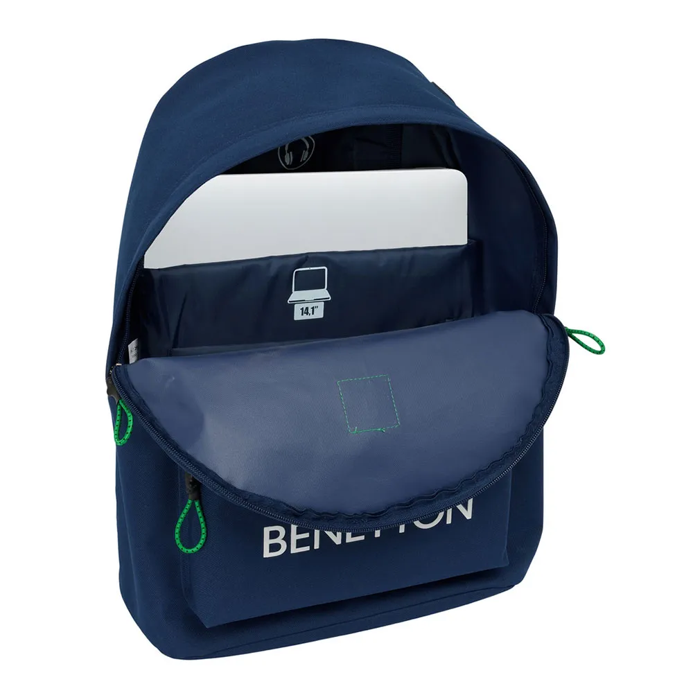 Safta 642515819 14.1´´ Benetton 15l 32x42x15 Cm Ryggsekk Safta 642515819 14.1´´ Benetton 15l 32x42x15 Cm Ryggsekk