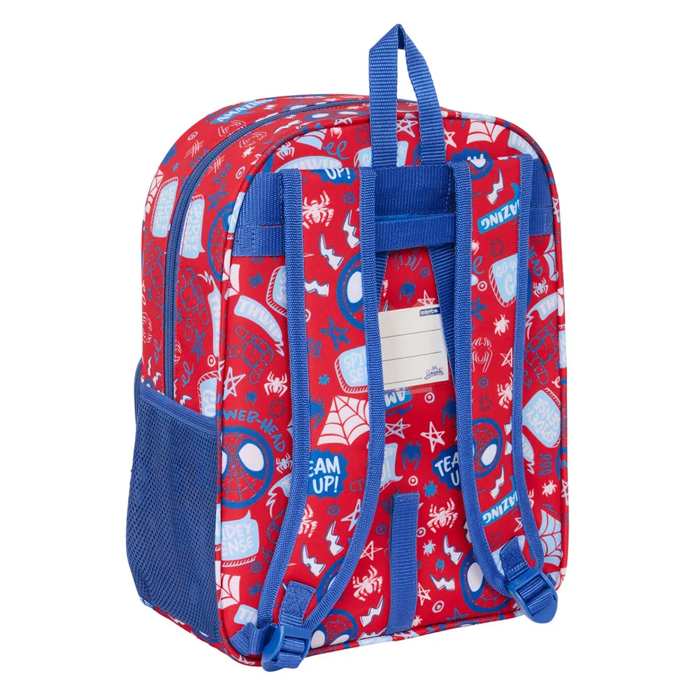 Safta 642532185 Spidey Rescue 21l 34x26x11 Cm Ryggsekk, Multicolor