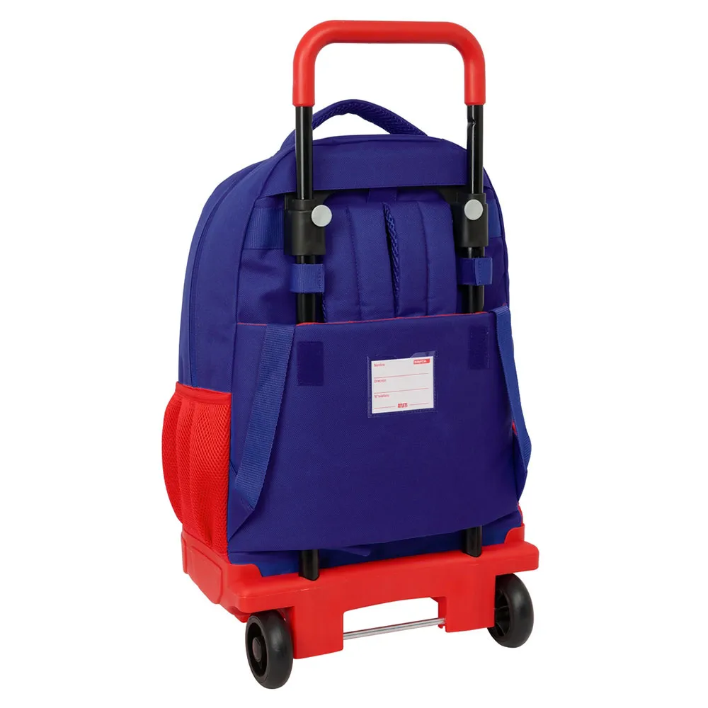 Safta Atletico De Madrid Ryggsekk Med Hjul 45 Cm, Multicolor Safta Atletico De Madrid Ryggsekk Med Hjul 45 Cm, Multicolor