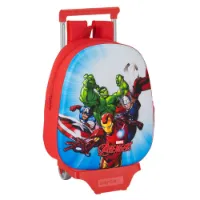 Safta Avengers 3d Hjulryggsekk