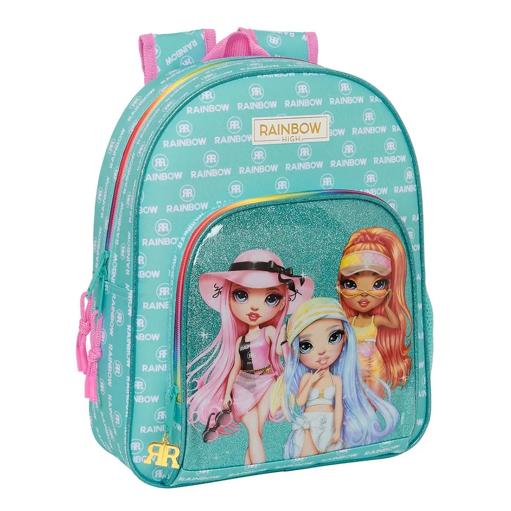 Safta Baby Rainbow High Paradise Ryggsekk 34 Cm, Multicolor