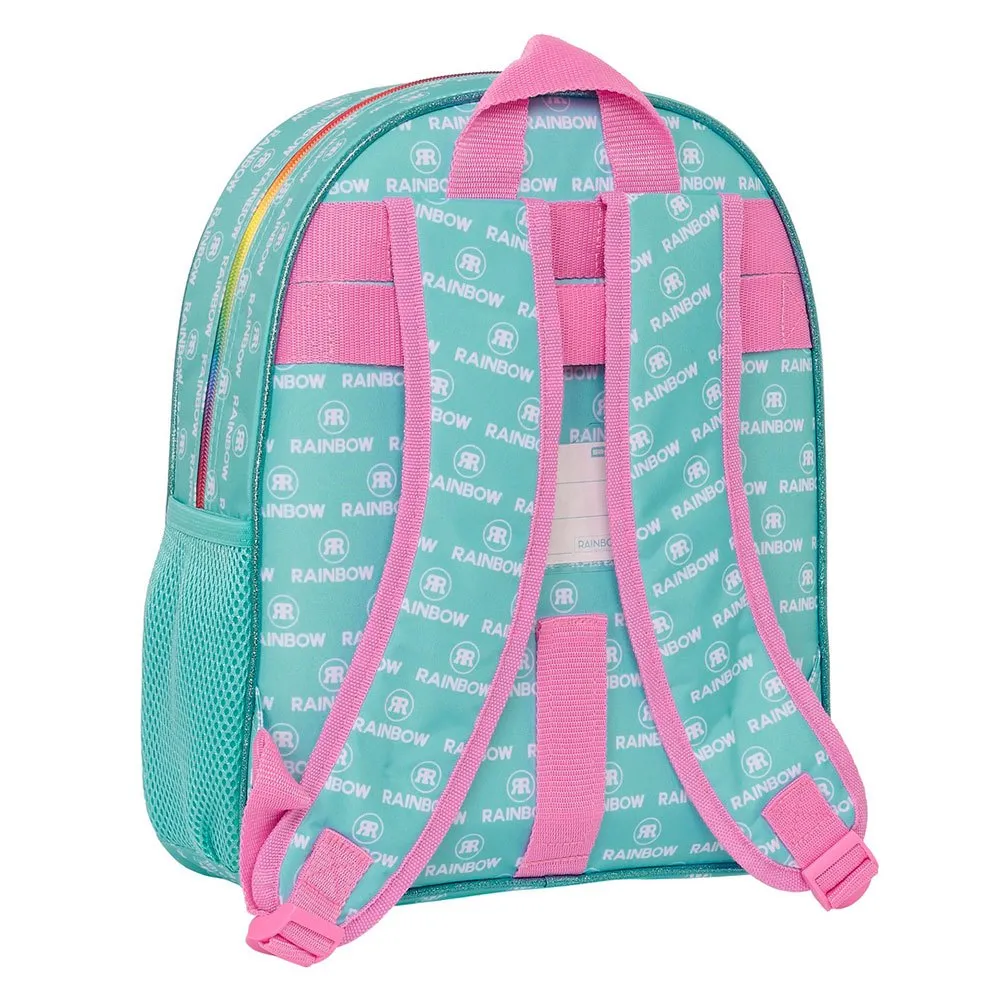 Safta Baby Rainbow High Paradise Ryggsekk 34 Cm, Multicolor