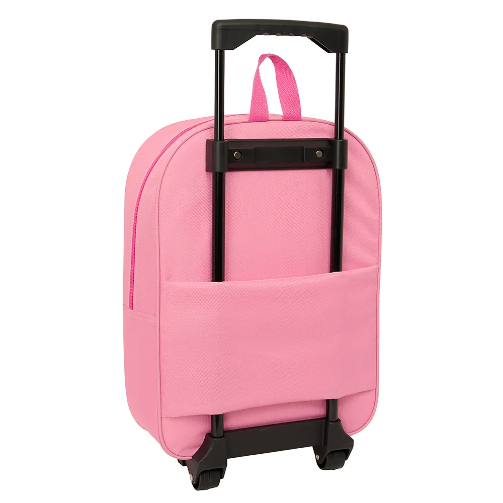 Safta Barbie 32x42x14 Cm Ryggsekk Med Hjul, Multicolor